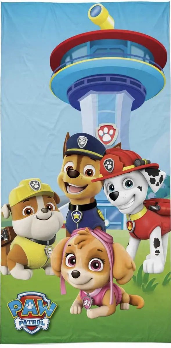 PAW Patrol Strandlaken 70x 40 Katoen Badlaken