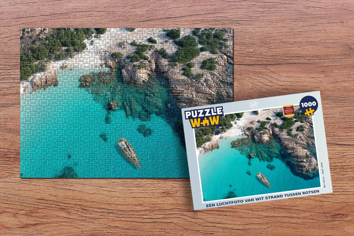 PuzzleWow Legpuzzel 1000 Stuks Multicolor