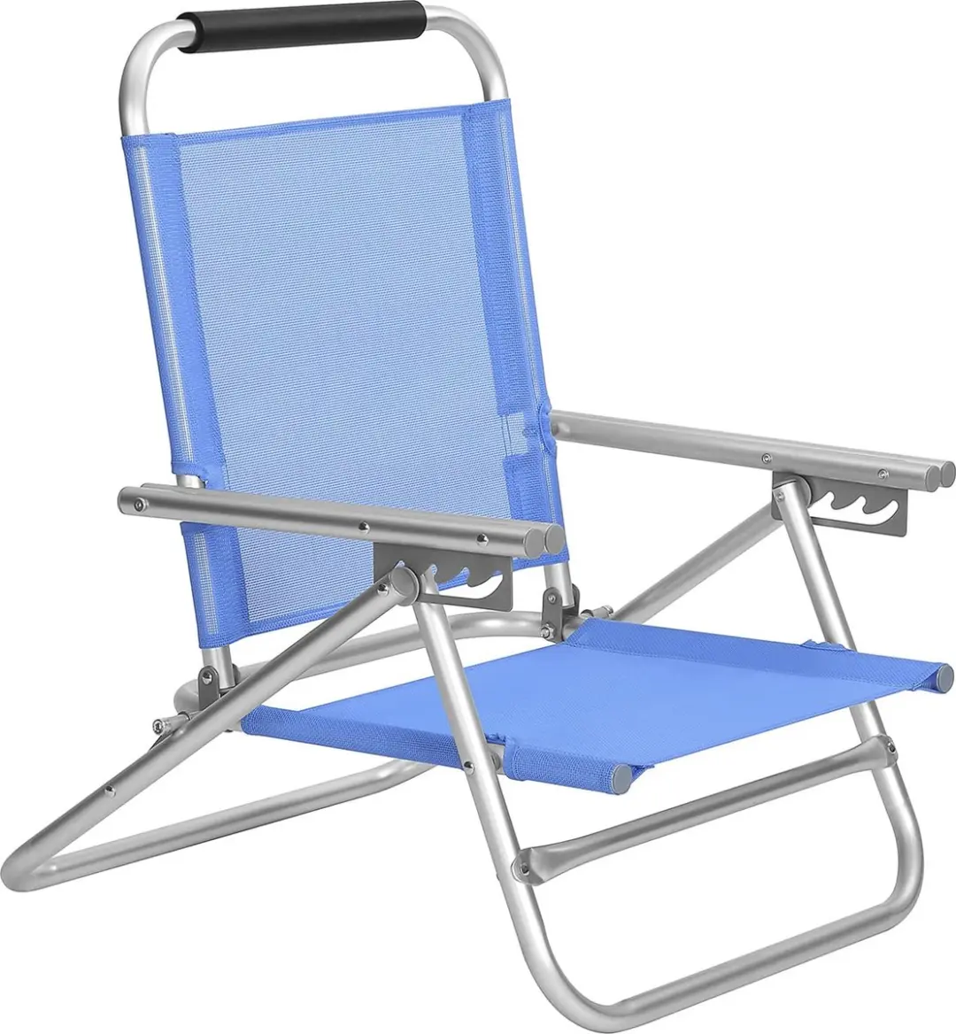 Songmics Strandstoel Blauw