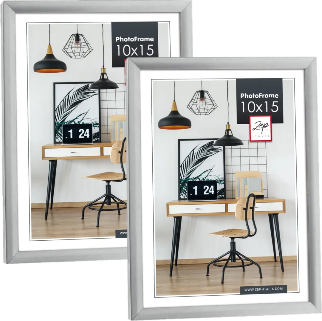 Zep Fotolijst New Easy KL1 15x10cm - Zilver - afbeelding 2 van 6