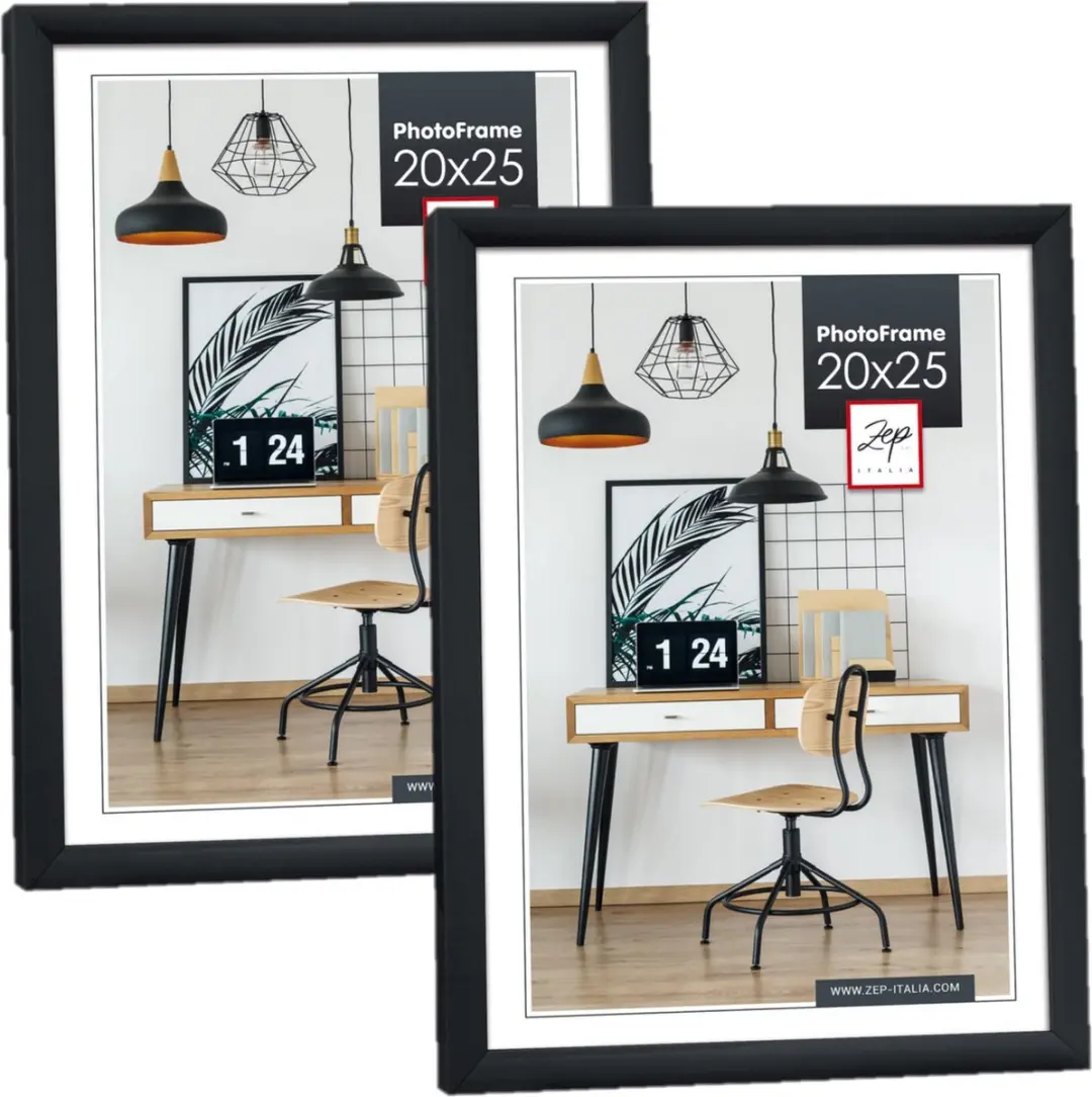 Zep Fotolijst KB12 20x25cm - Zwart - afbeelding 2 van 6