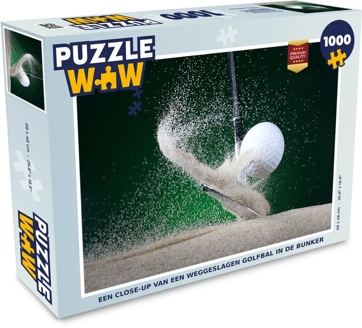 PuzzleWow Legpuzzel 1000 Stuks - Multicolor