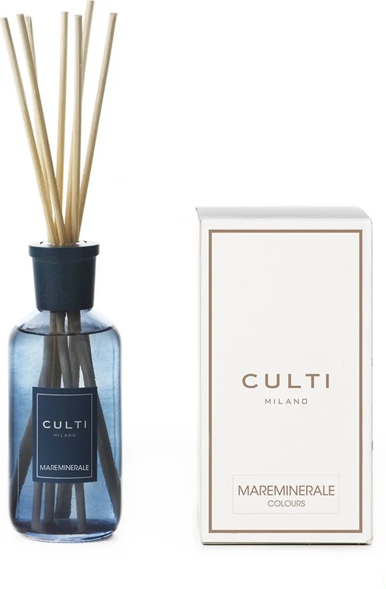 Culti Colours Mareminerale Blue Geurstokjes 250ml - afbeelding 2 van 2