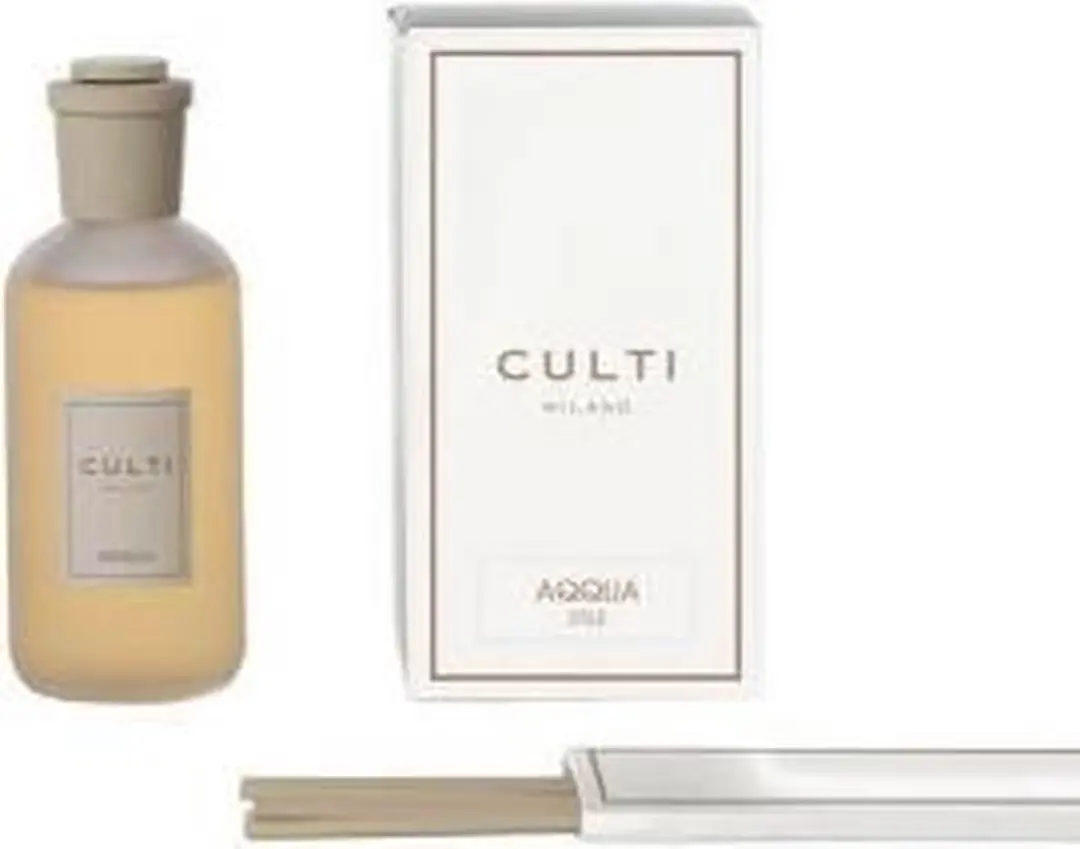 Culti Stile Classic Aqqua Geurstokjes 250ml - Wit - afbeelding 3 van 3
