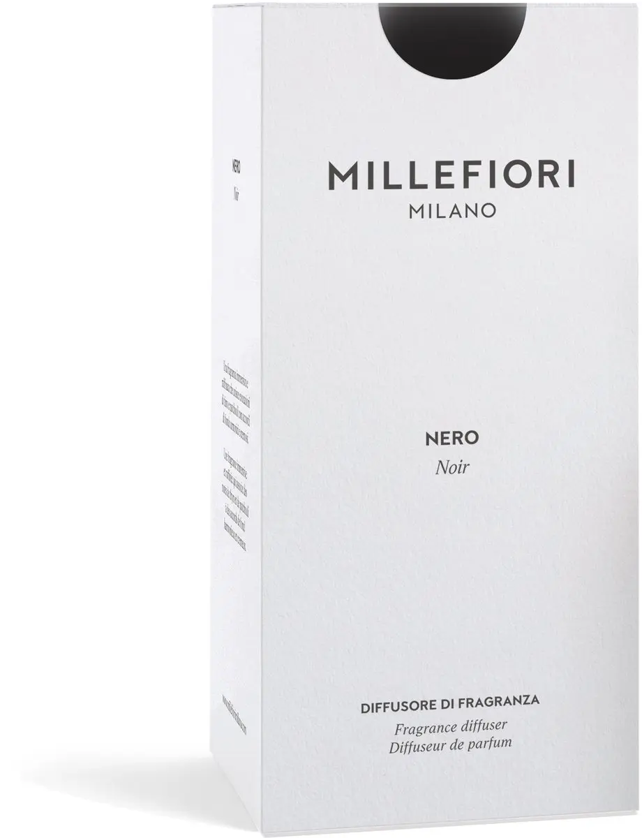 Millefiori Milano Geurstokjes 250ml - Zwart - afbeelding 3 van 4