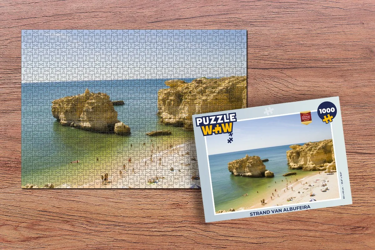 PuzzleWow Albufeira Legpuzzel 1000 Stuks - Multicolor