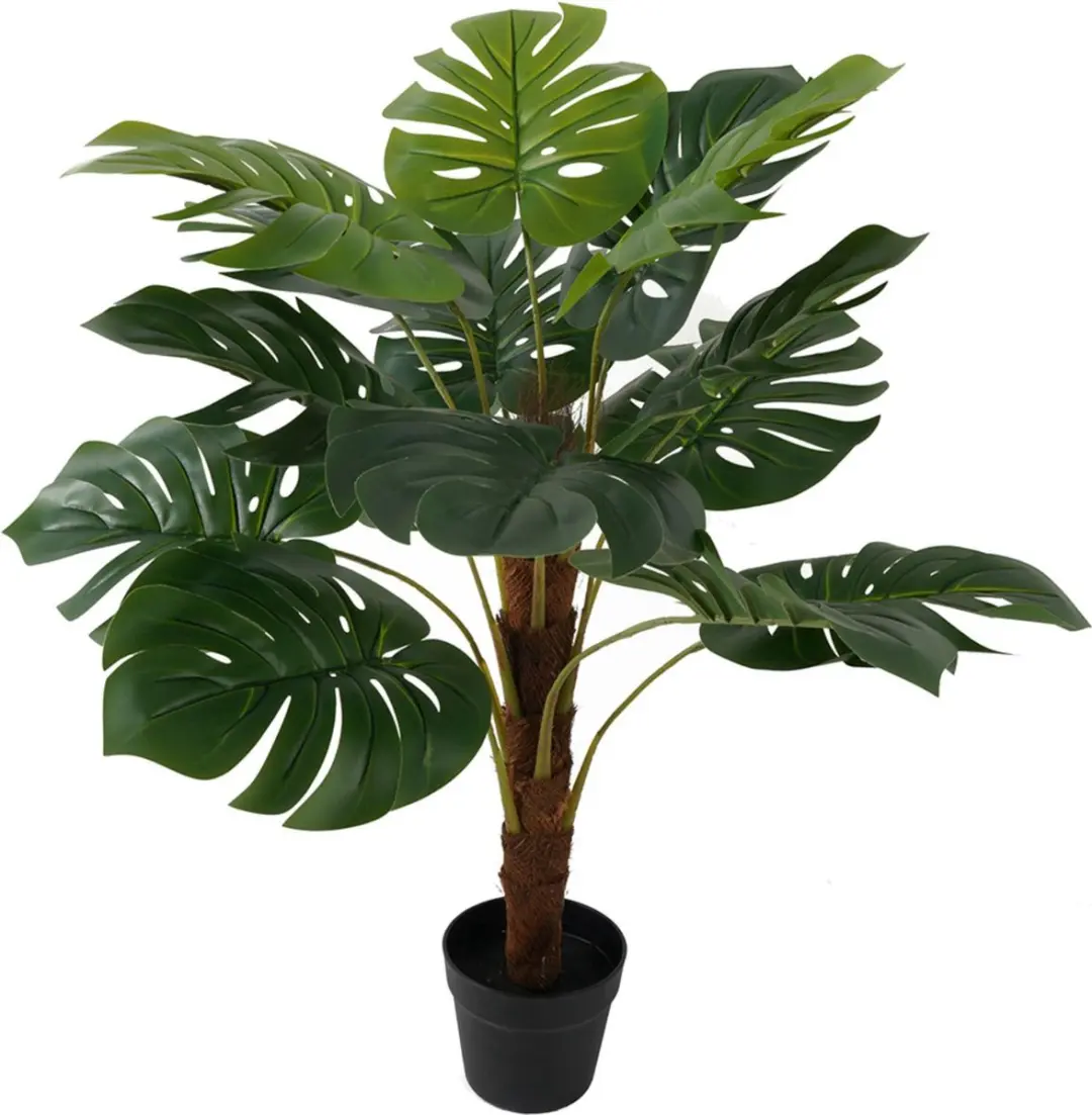 Present Time Kunstplant Monstera Large