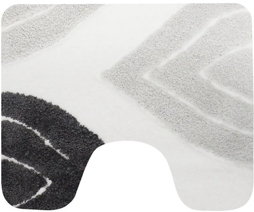 Dutch House Paris Toiletmat 60x50cm - Grijs - afbeelding 3 van 3
