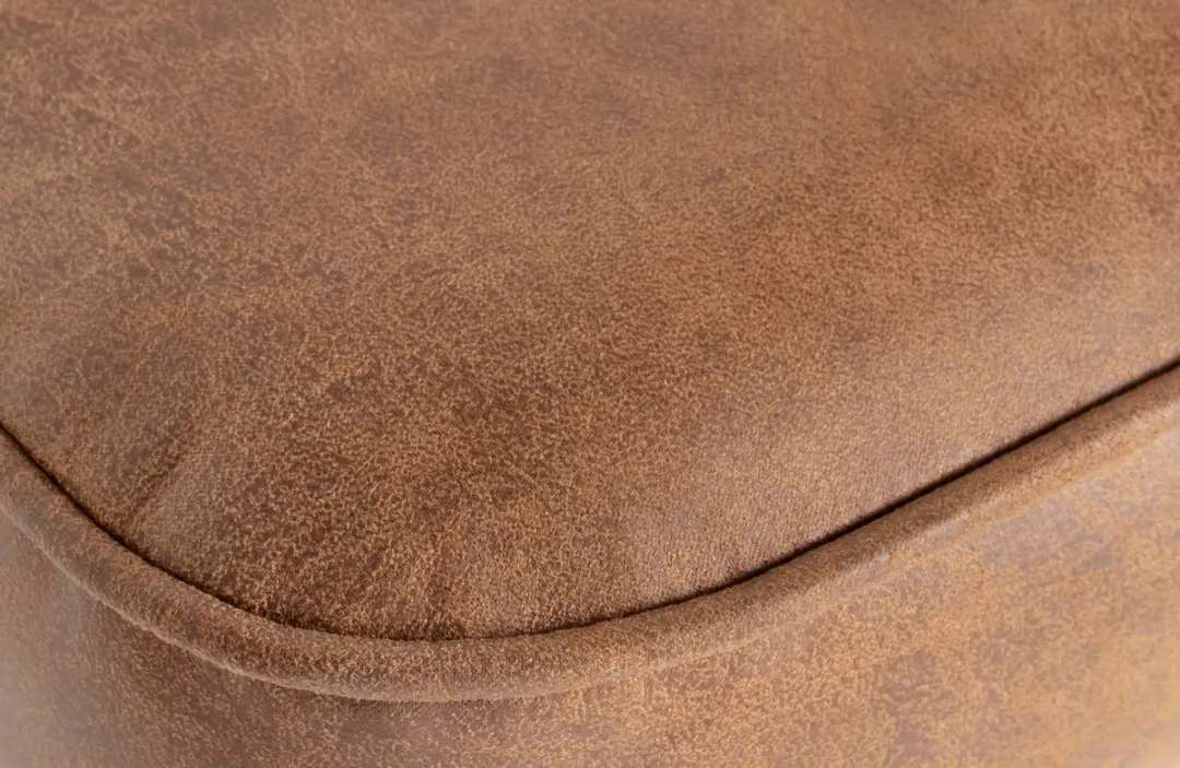 WOOOD Vogue Barstoel 80cm - Cognac - afbeelding 3 van 4