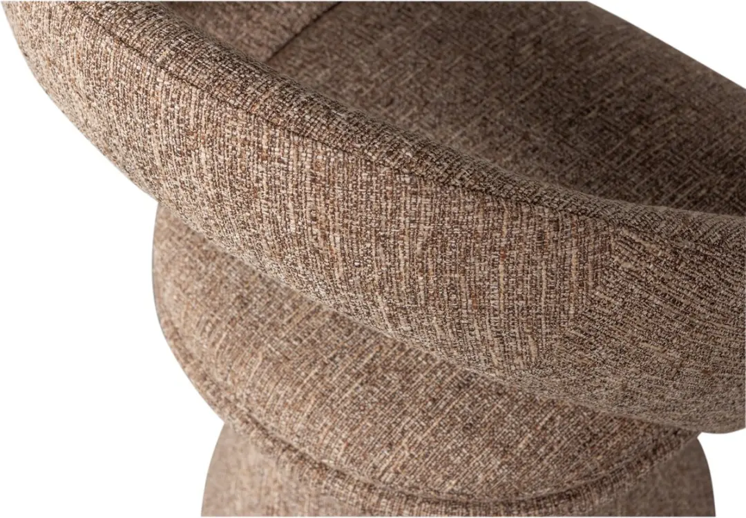 WOOOD Winter Draaibare Eetkamerstoel - Naturel Melange - afbeelding 3 van 6
