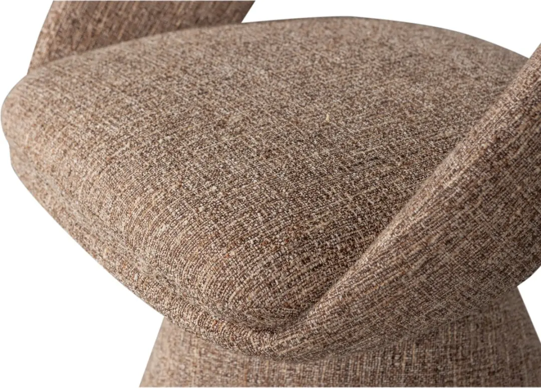 WOOOD Winter Draaibare Eetkamerstoel - Naturel Melange - afbeelding 4 van 6