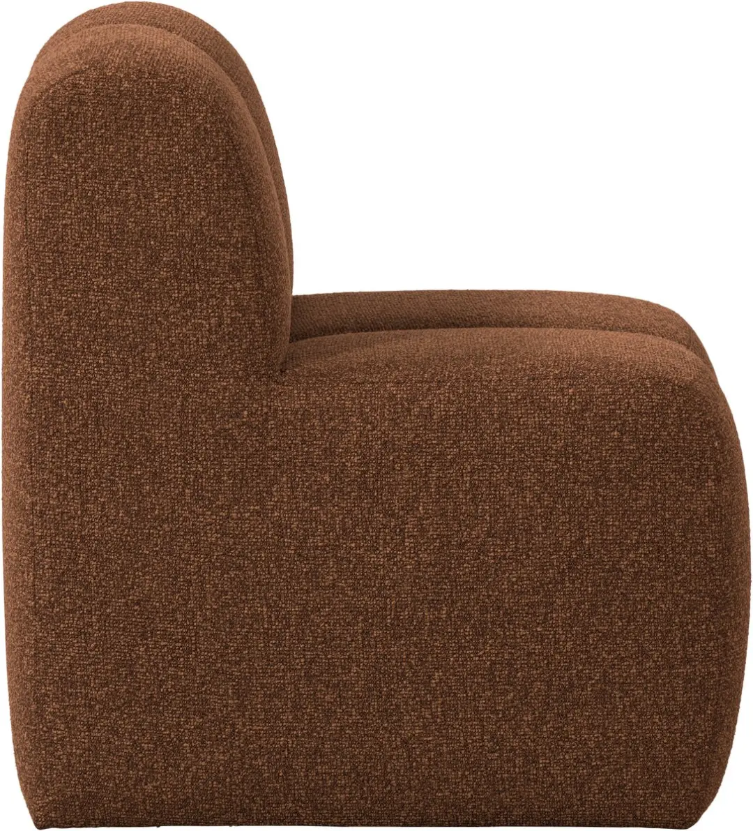 WOOOD Mojo Eetbankje 84cm - Roestbruin Melange - afbeelding 5 van 6