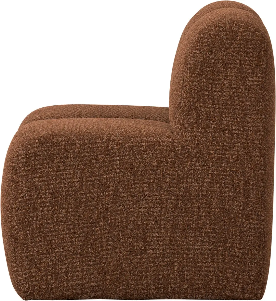 WOOOD Mojo Eetbankje 84cm - Roestbruin Melange - afbeelding 3 van 6