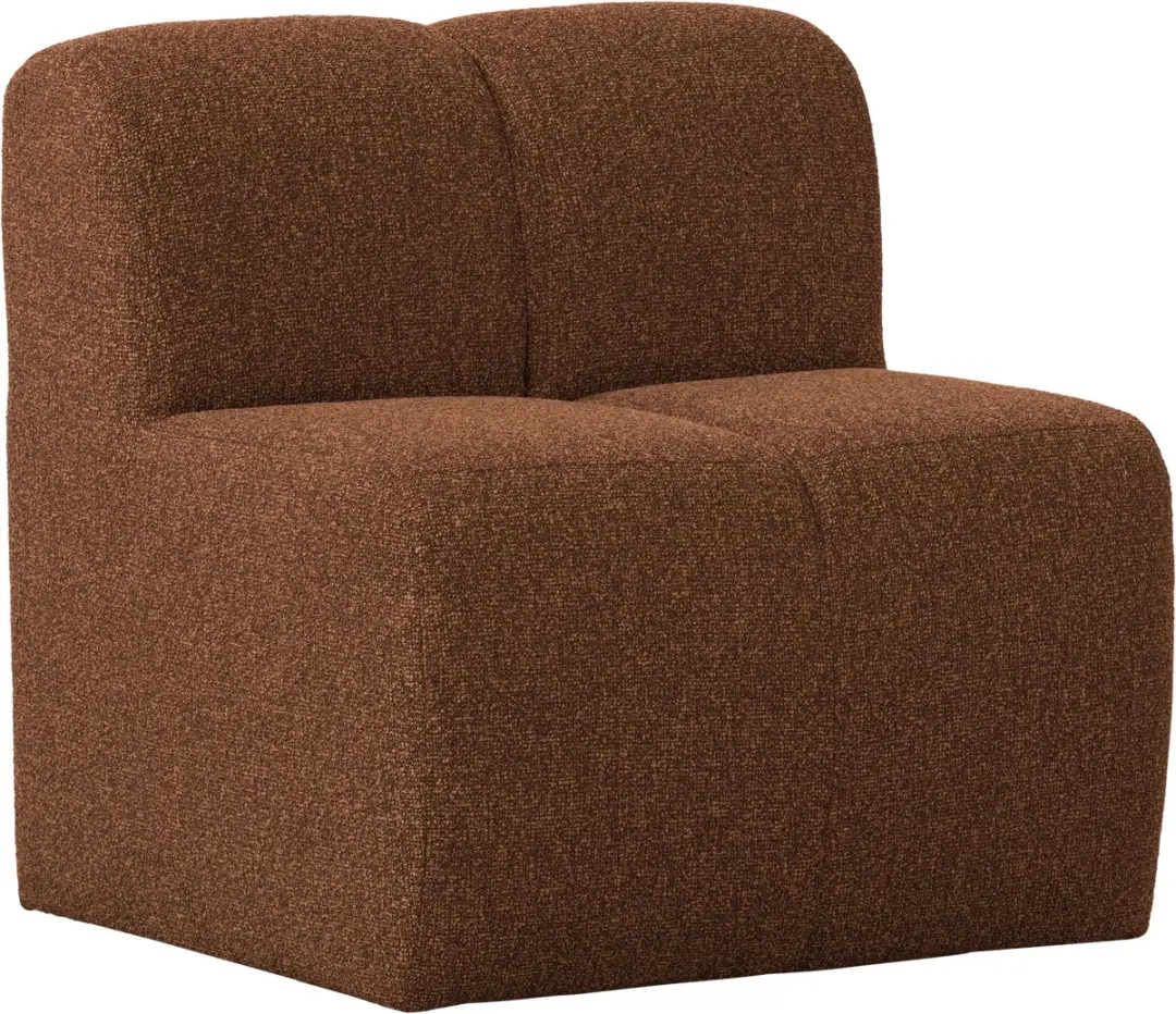 WOOOD Mojo Eetbankje 84cm - Roestbruin Melange - afbeelding 6 van 6