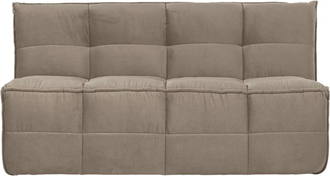 vtwonen Cluster Eetbankje Velvet 164cm Warm Taupe - afbeelding 5 van 5