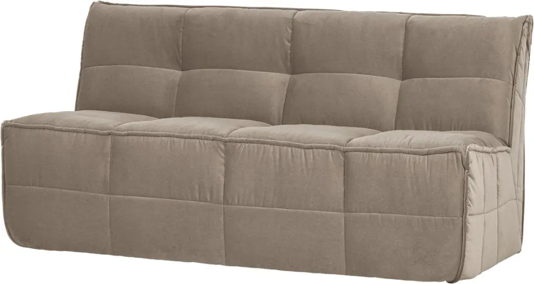 vtwonen Cluster Eetbankje Velvet 164cm Warm Taupe