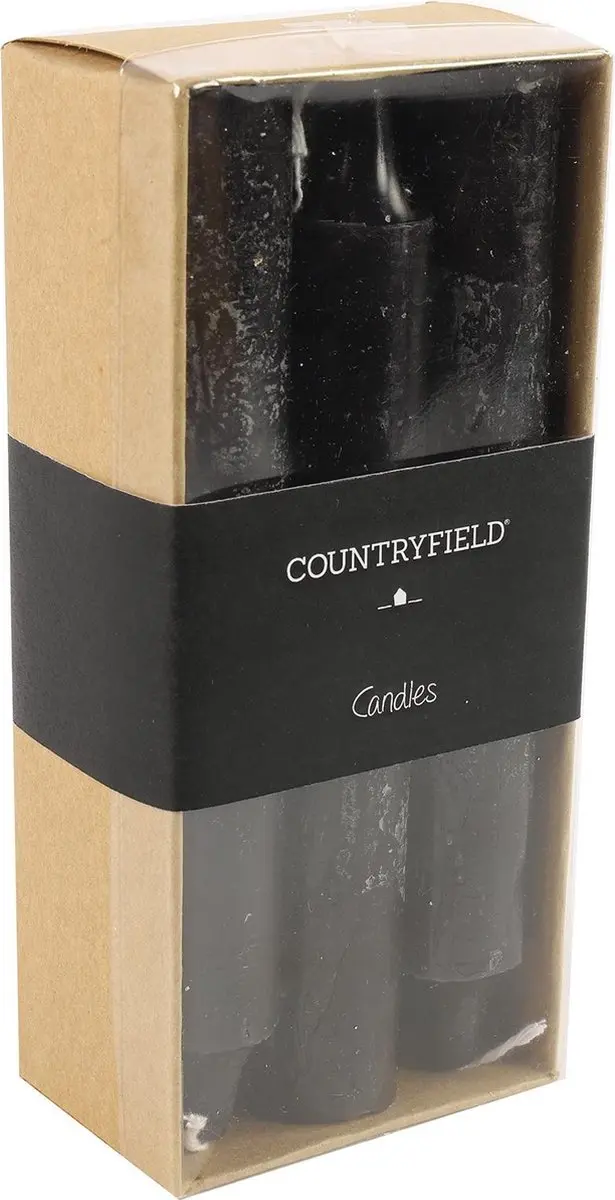 Set van 6 kaarsen Countryfield 14cm