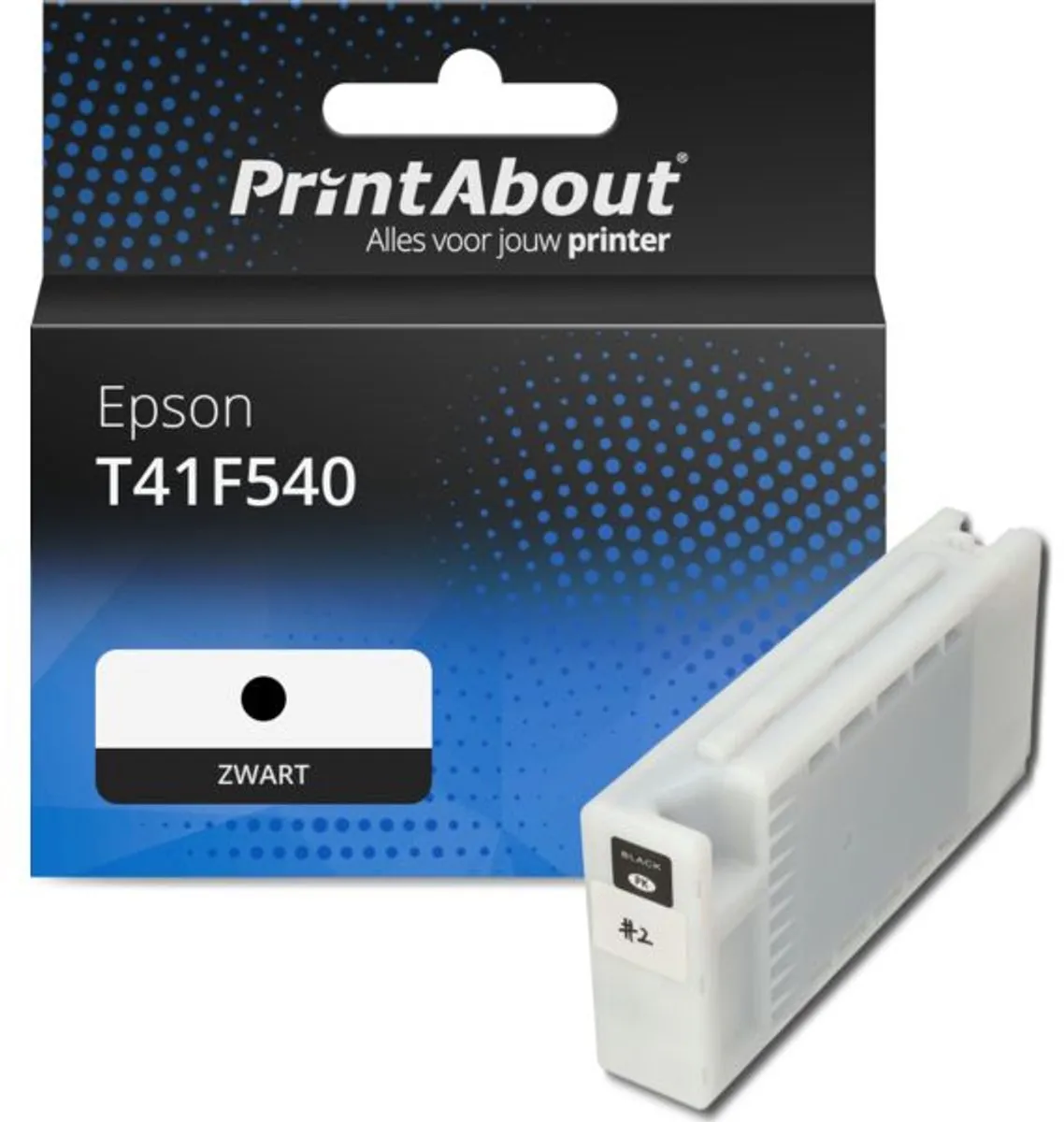 PrintAbout T41F540 Inktcartridge Zwart
