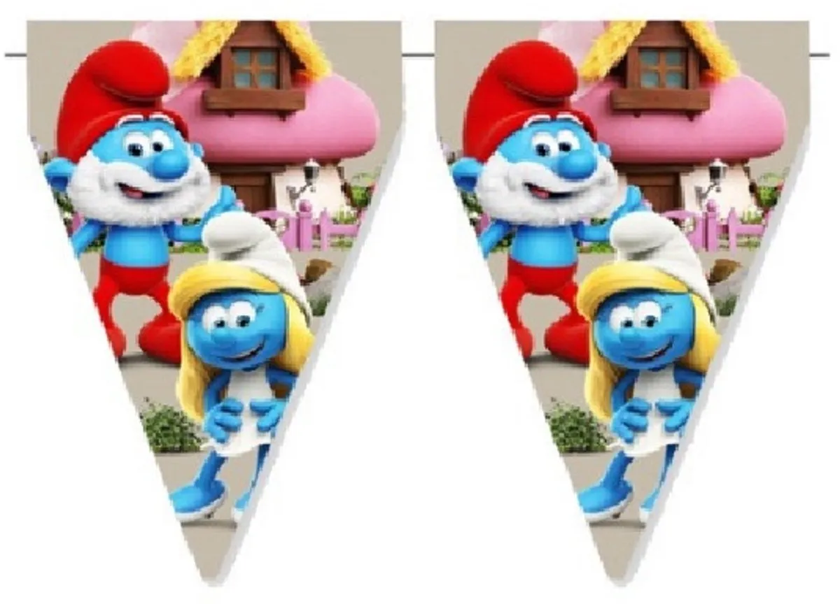 Nickelodeon Smurfin & Grote Smurf Vlaggenlijn