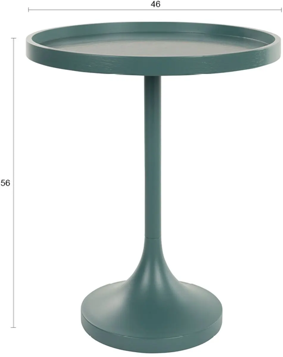Zuiver Jason Bijzettafel 46cm Blauw - afbeelding 4 van 6
