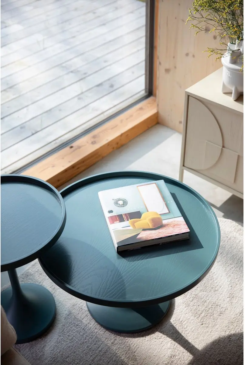 Zuiver Jason Bijzettafel 46cm Blauw - afbeelding 3 van 6