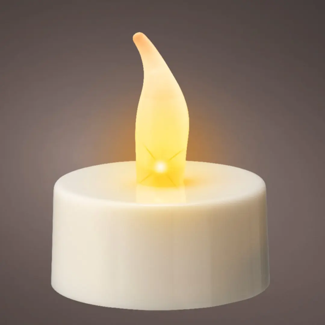 Lumineo LED Waxinelichtjes 12-delig - Wit - Met afstandsbediening - afbeelding 4 van 6
