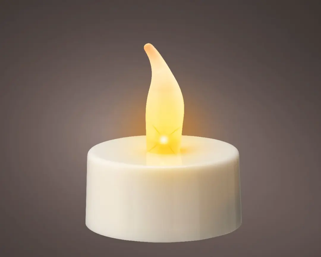 Lumineo LED Waxinelichtjes 12-delig - Wit - Met afstandsbediening - afbeelding 5 van 6