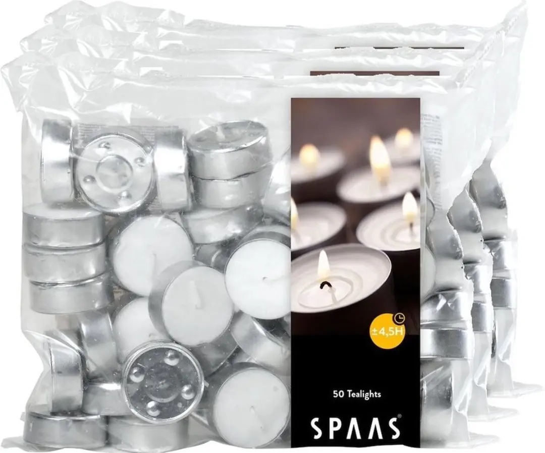 Spaas Theelichtjes/waxinelichtjes