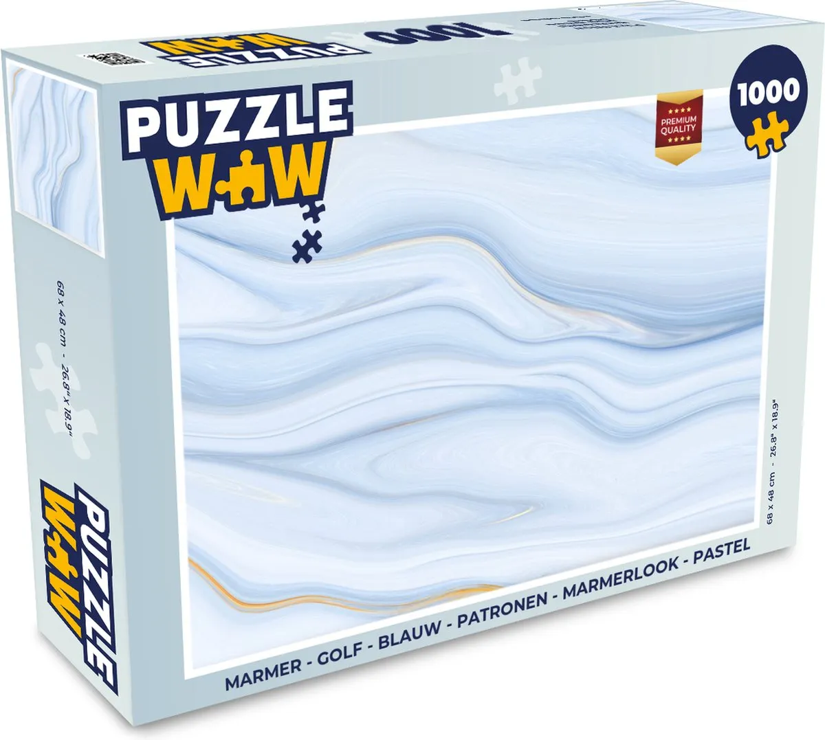PuzzleWow Marmer Golf Legpuzzel 1000 Stuks