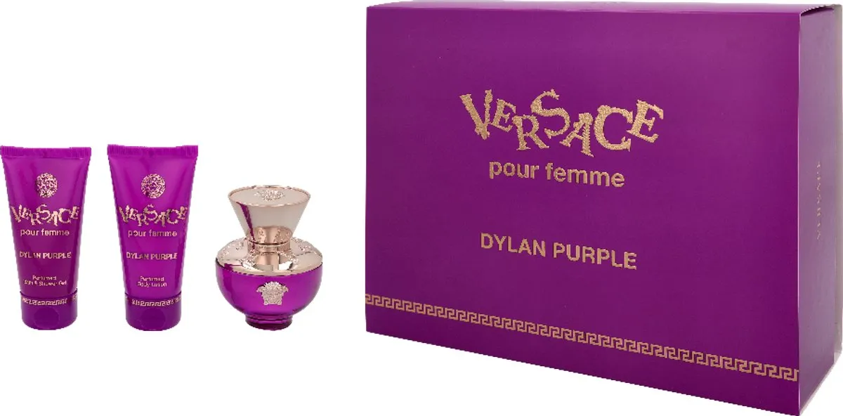 Versace Dylan Turquoise Set - 150ml (3x50ml) - Bodylotion Parfum Douchegel