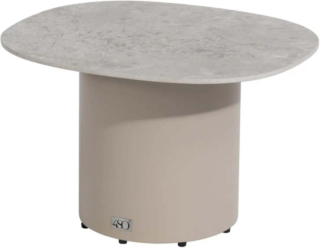 Sofie lounge tuintafel 50x60xH35 cm latte 4 Seasons Outdoor