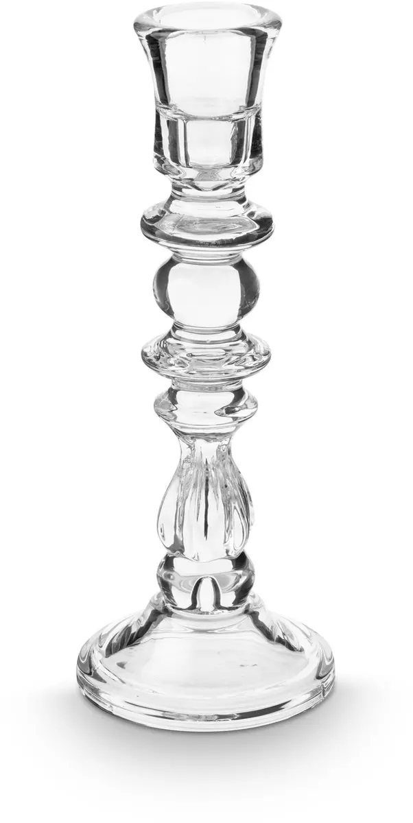 vtwonen Kandelaar Set van 7 - Glas - Transparant - afbeelding 2 van 6
