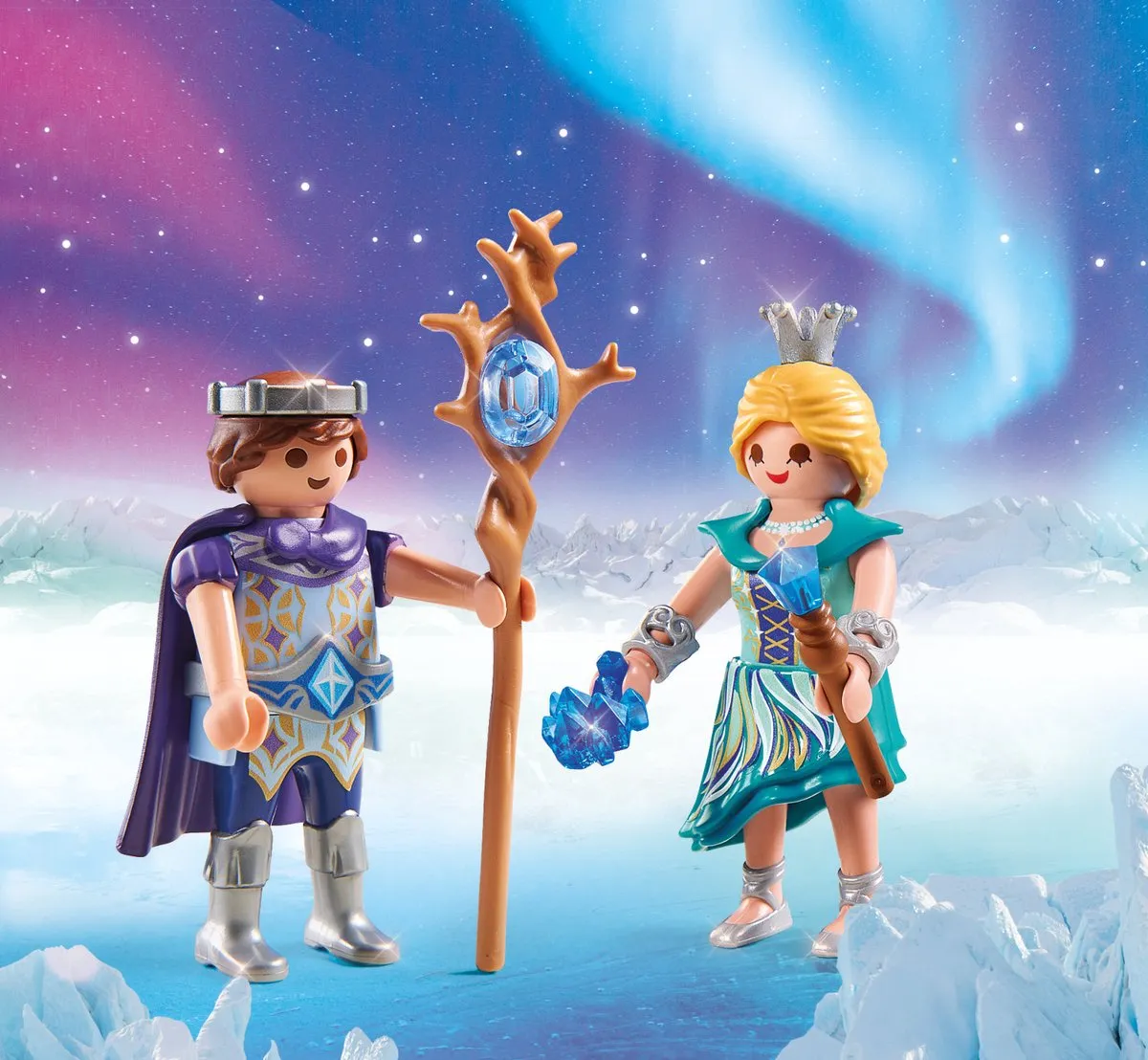 Playmobil DuoPack IJsprinses & IJsprins 71208 - Multicolor