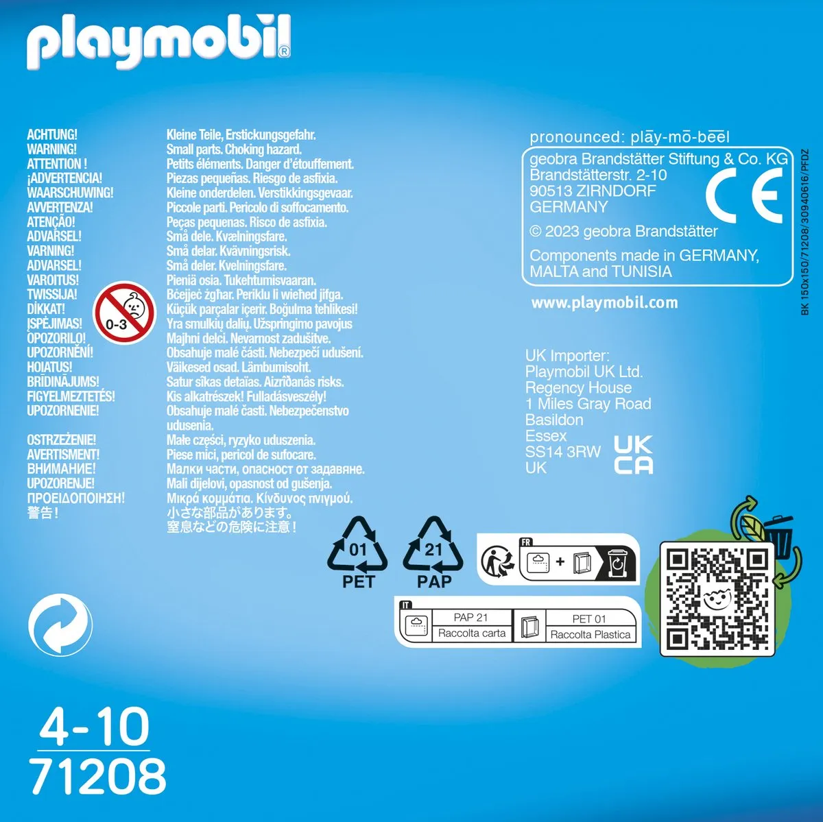 Playmobil DuoPack IJsprinses & IJsprins 71208 - Multicolor - afbeelding 6 van 6