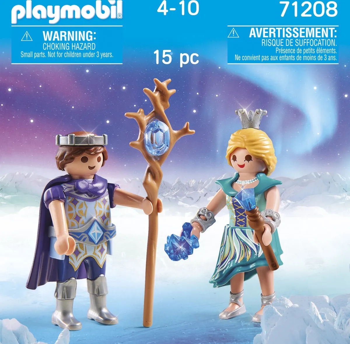 Playmobil DuoPack IJsprinses & IJsprins 71208 - Multicolor