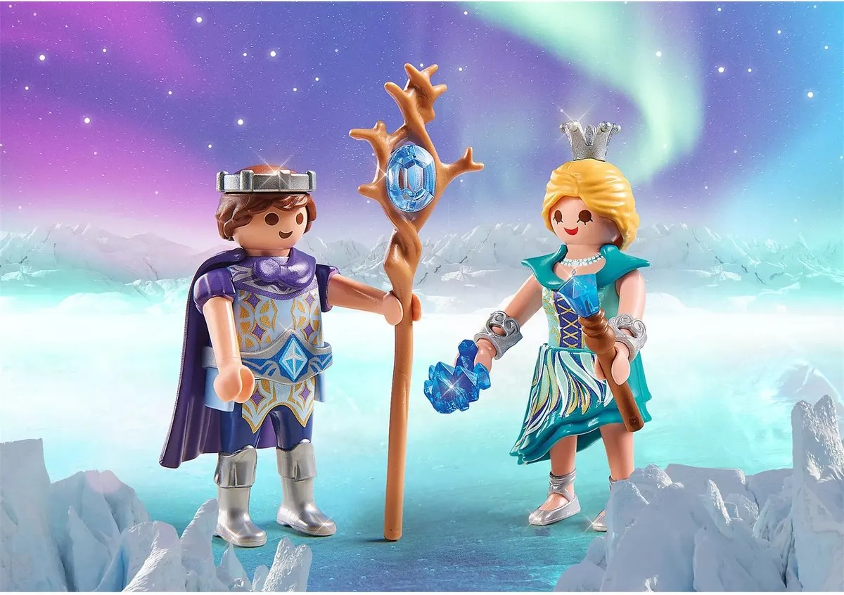 Playmobil DuoPack IJsprinses & IJsprins 71208 - Multicolor