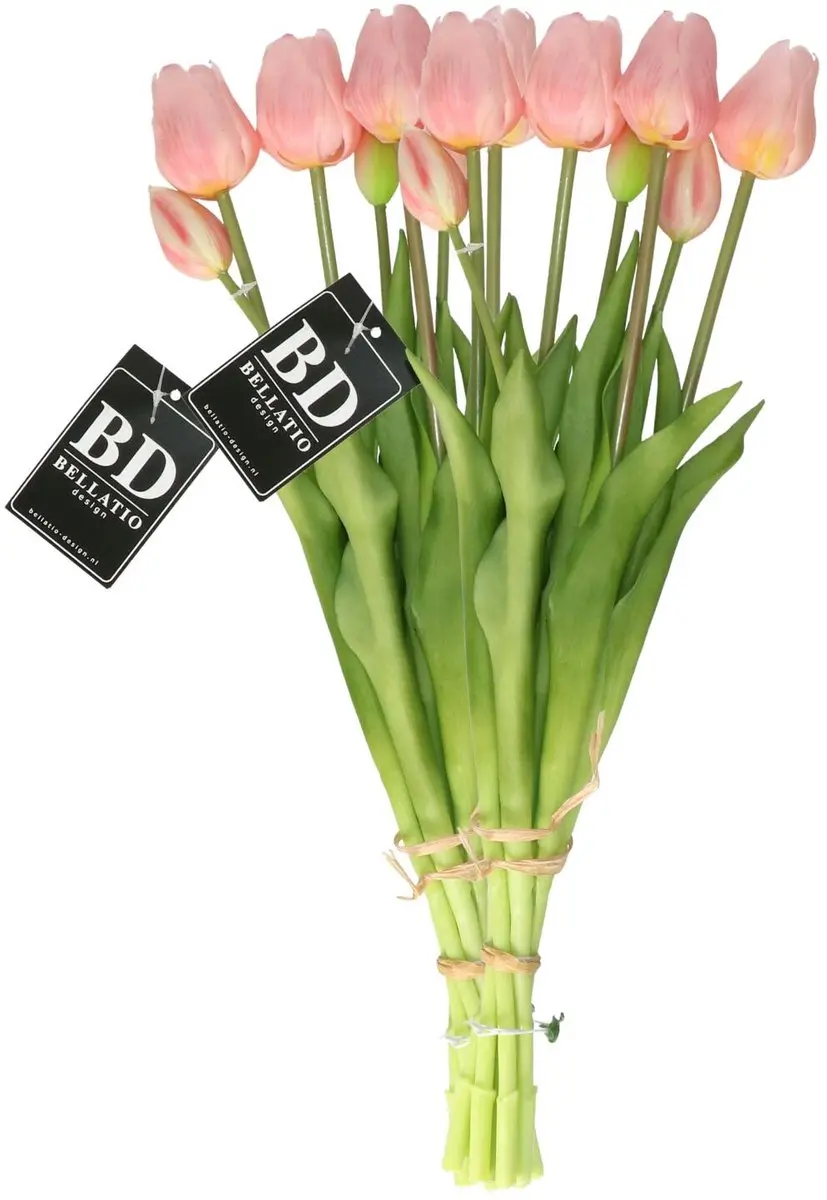 Bellatio Design Kunst tulpen boeket Sally