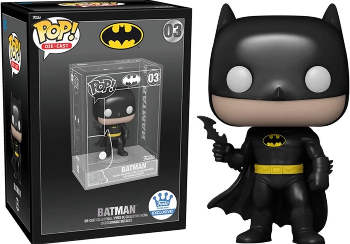 Funko POP! DC Comics Batman Die-Cast Figure