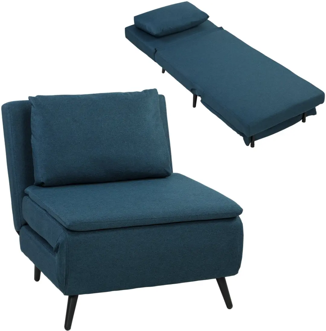 HOMCOM Stoelbeddengoed (100% polyester)