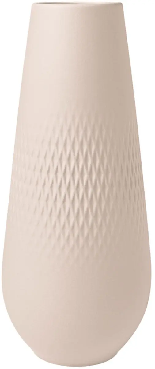 Villeroy & Boch Manufacture Collier Vaas Carre Beige Large