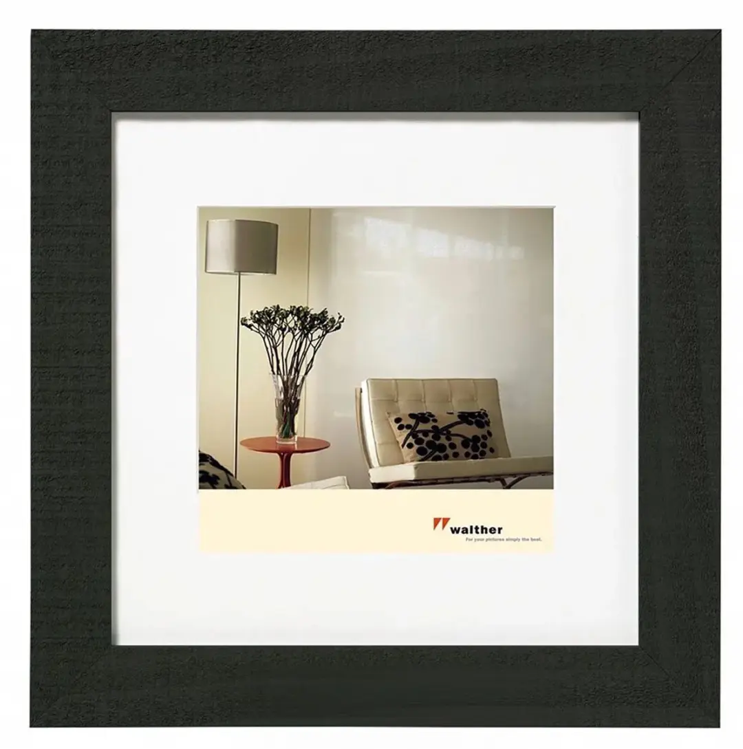 Walther Home HO330B Fotolijst 30x30cm - Zwart - afbeelding 5 van 5