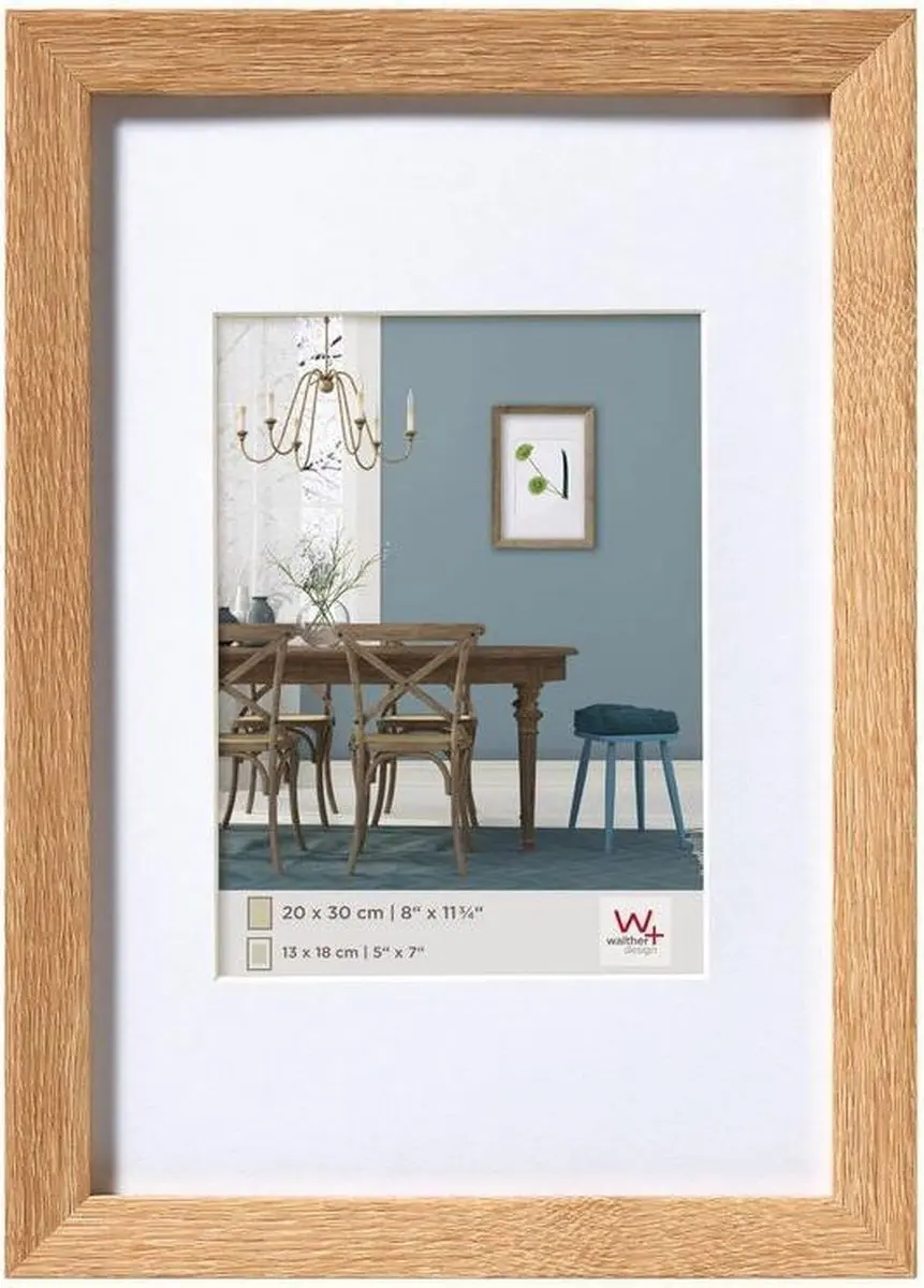 Walther Fiorito MDF Lijst 15x20cm Licht Eiken - afbeelding 2 van 3