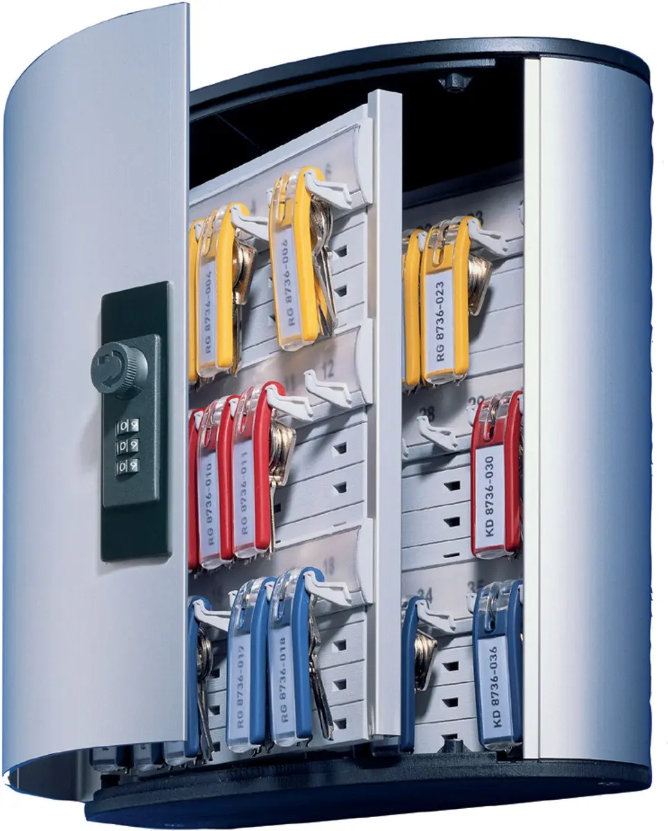 Durable Sleutelkast 36 Haken - Zilver - afbeelding 6 van 6