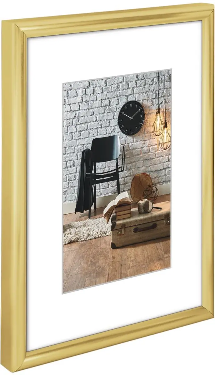 Hama Sevilla Fotolijst 20x30cm - Mat Goud - afbeelding 6 van 6