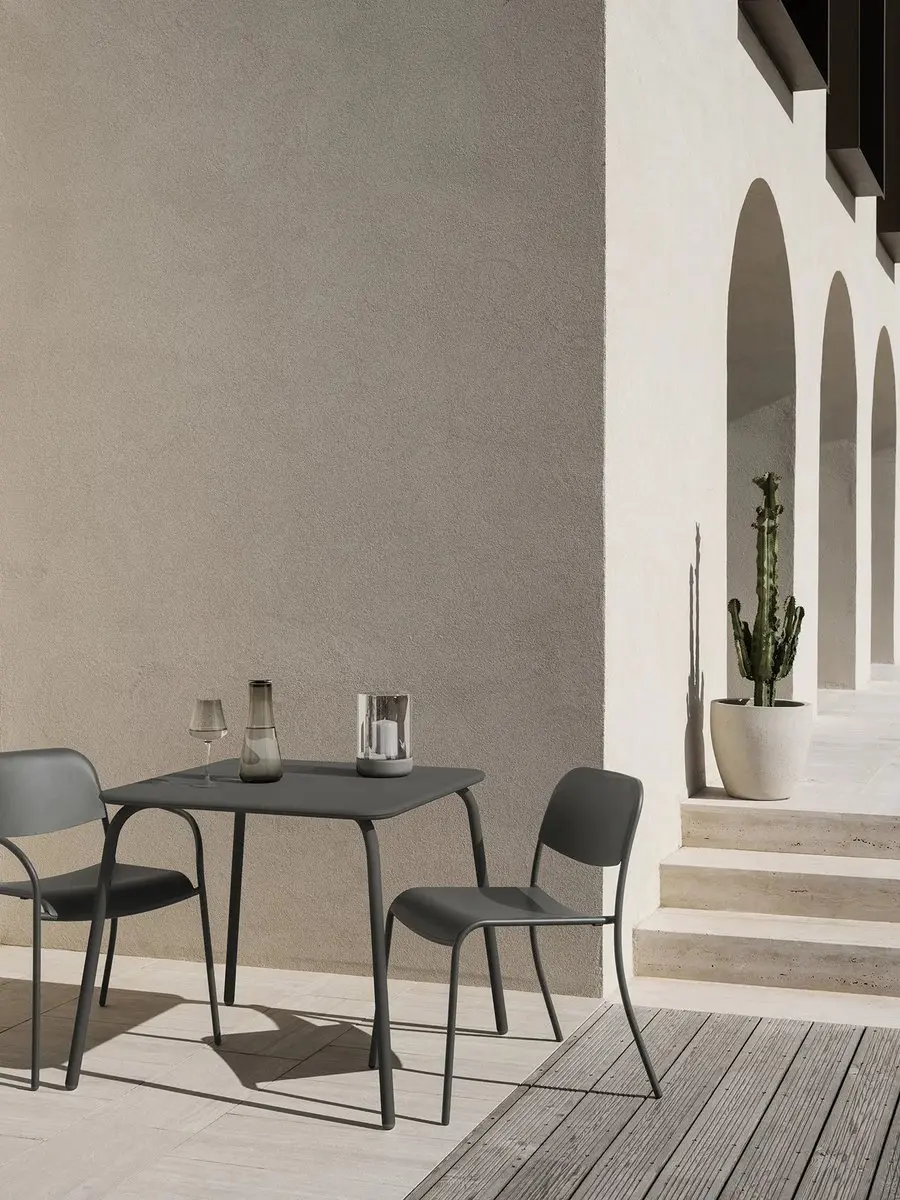 Blomus CALMA Windlicht 20x12cm Steel Gray - afbeelding 3 van 3