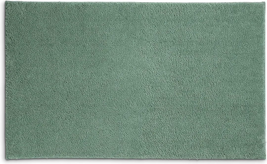Badmat, 80 x 50 cm, Polyester, Jade Groen