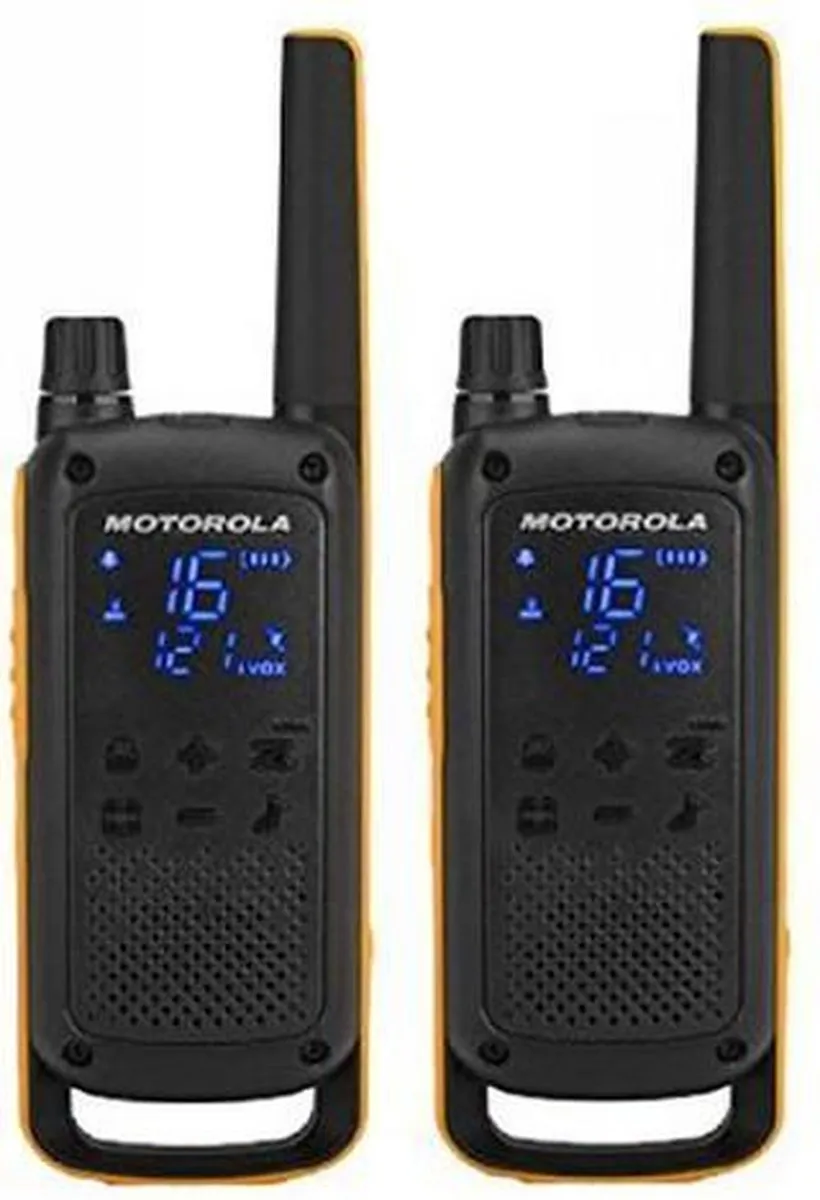 Motorola TLKR-T82 Extreme - Twin Pack - Zwart