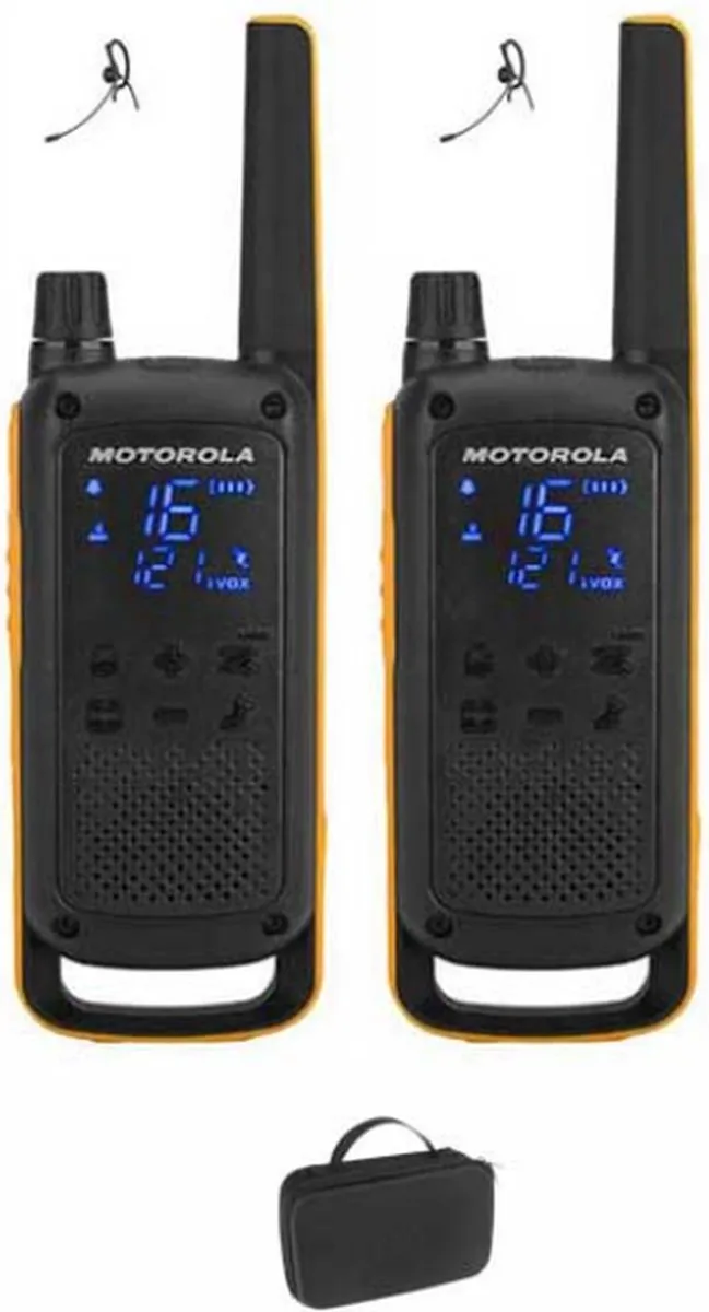 Motorola TLKR-T82 Extreme Twin Pack - 2 Handsets Zwart - afbeelding 6 van 6