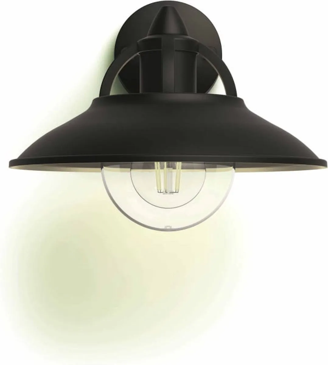 Philips Cormorant Muurlamp 34cm - Zwart - afbeelding 6 van 6