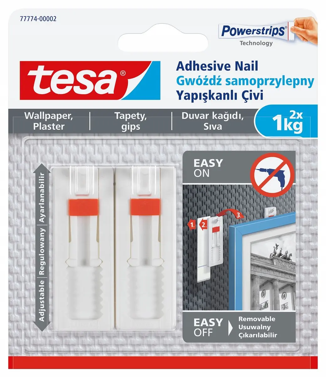 Tesa Regelbare Zelfklevende Spijker